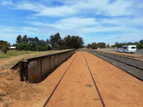 Finley rail siding