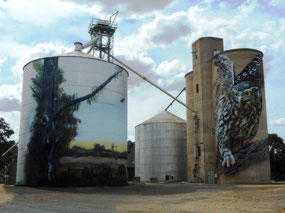 Goorambat silo art