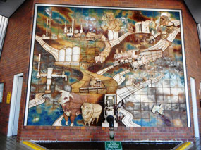 3D mural