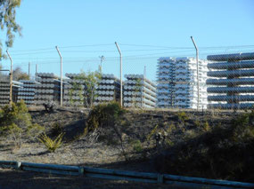 Aluminium stock at Boyne Smelter