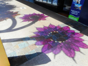 Footpath projection