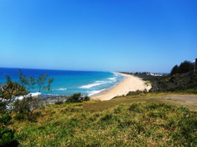 View South towards Caloundra