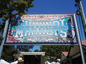 Eumundi Markets entrance