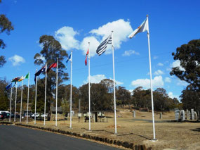 Entry to the Australian Standing Stones