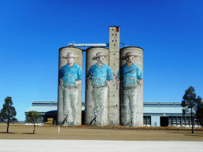 Silo Art at Barraba