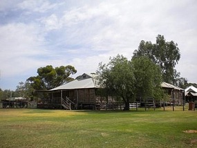 Shearing shed @ Old Mildura Homestead