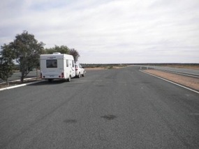 A wayside stop on the Silver City Highway