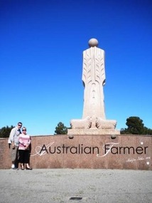 Granite scupture at Wudinna