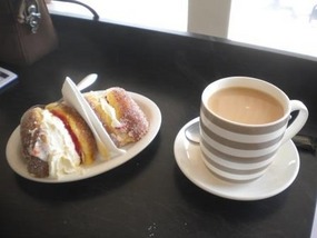 Yummy morning tea at Cowell