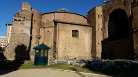 Exterior of the baths