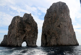Faraglioni from the boat