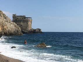 Beach time in Maiori