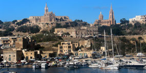 Arriving in Gozo