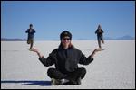 ek Silly stuff on the salt flats