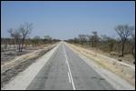 Most roads in Botswana and Namibia look like this!