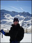 Me skiing