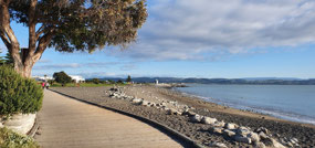 The boardwalk at Napier
