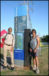 The start point @ Manukau Harbour (south)