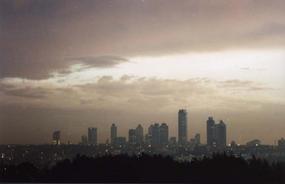 Istanbul Maslak 'Manhattan' skyline