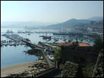 Baiona as seen from the Castle