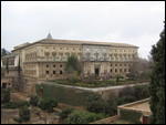 Carlos's subtle addition to the Alhambra!