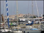 Cagliari from Marina St Elmo