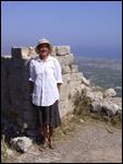 Acrocorinth with Gina