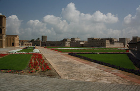 The colourful gardens of Al Ghubaiba