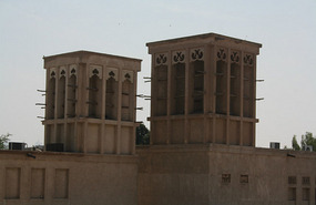 Wind Towers in the Heritage village, Dubai