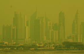 The Dubai skyline