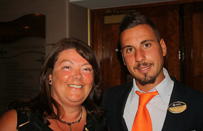 Roisin with Dario