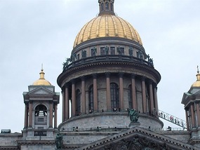 122 granite columns - St Isaac's cathedral