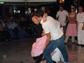 The Grease Party in full swing