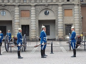 Changing of the guard, Stockholm