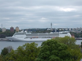 The MSC Opera in Stockholm