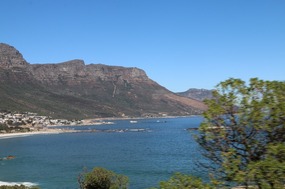 Looking down the Cape peninsular