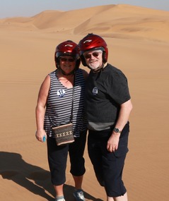 Chris & Roisin admiring the view!!