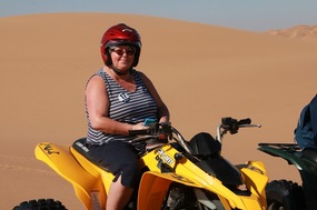 Roisin showing off her quad!!