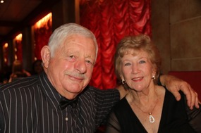 Our dinner buddies Dave and Hanlie