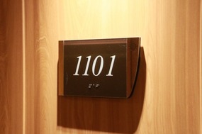 The 'Binary' suite aboard the MSC Sinfonia