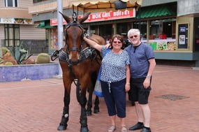 Chris, Roisin and horse
