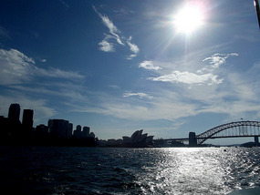 From Manly ferry