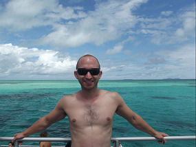 Me at Upolu Cay