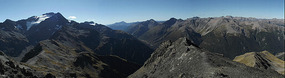Avalanche Peak - view to north