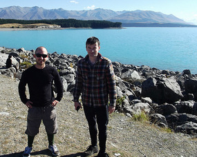 lookout lake with Mt Cook views