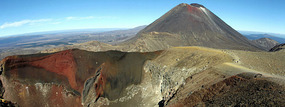 Red Crater and Mount Ngauruhoe