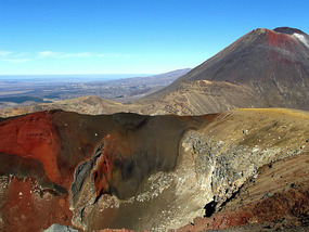 Red Crater and Mount Ngauruhoe