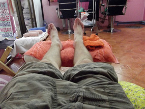 foot and leg massage