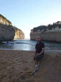 beach where we had dinner - Great Ocean Road tour