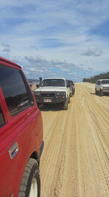 Driving on main fraser beach